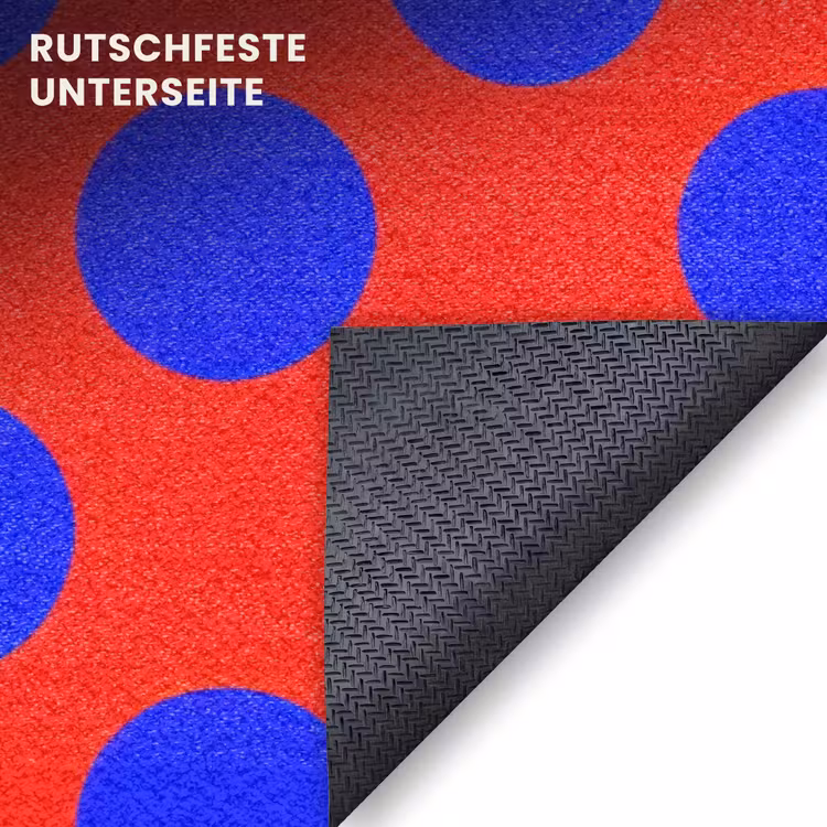Fußmatte - Dots - Klassisch - Rot — 6