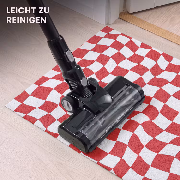 Fußmatte - Gewellt - Muster - Rot — 9