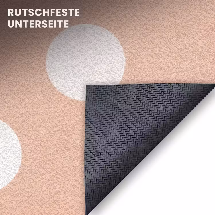 Fußmatte - Klassisch - Polka - Pfirsich — 6