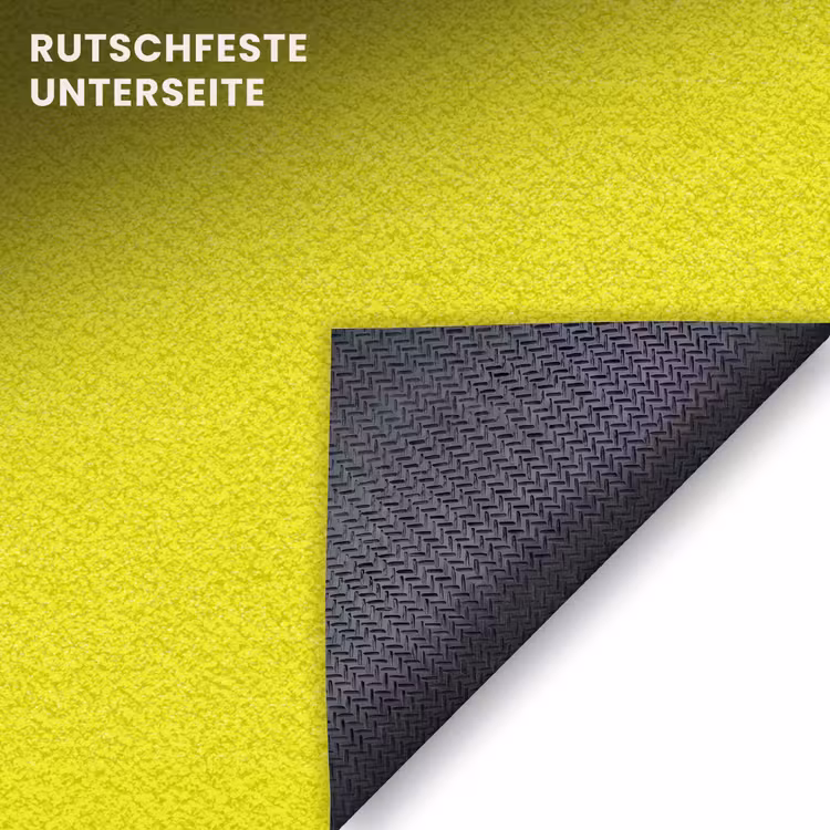 Fußmatte - Hell – Kanariengelb – Gelb — 6