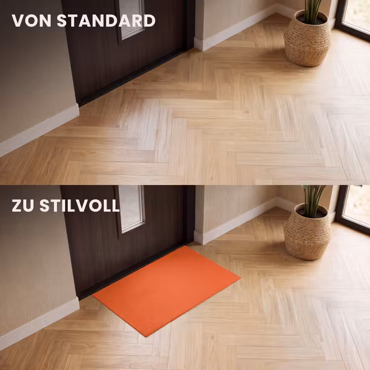 Fußmatte - Lebhaft – Bernstein – Orange — 3