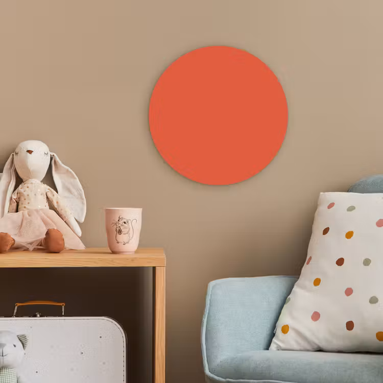 Forexbild Rund - Rustikal – Ton – Orange — 5