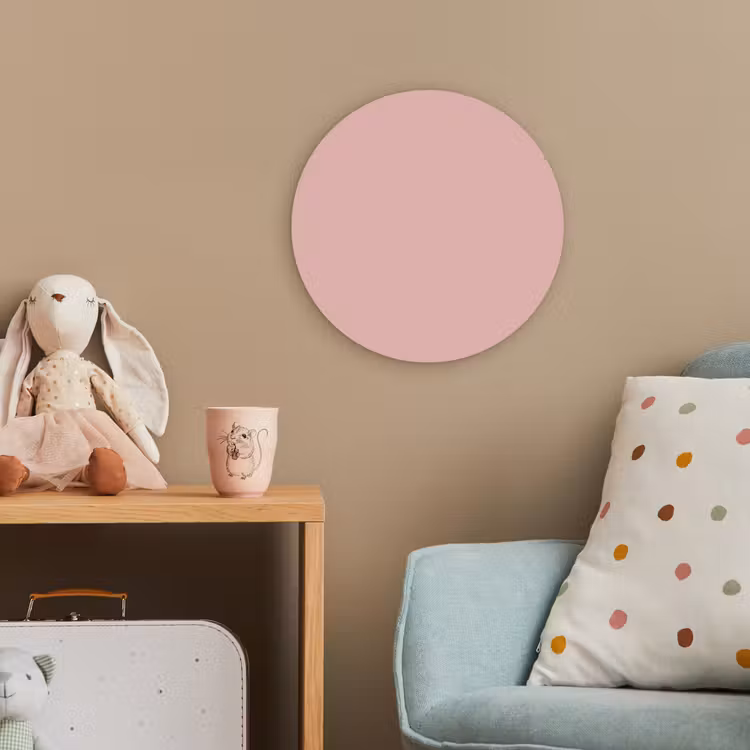 Forexbild Rund - Soft – Blush – Rosa — 5