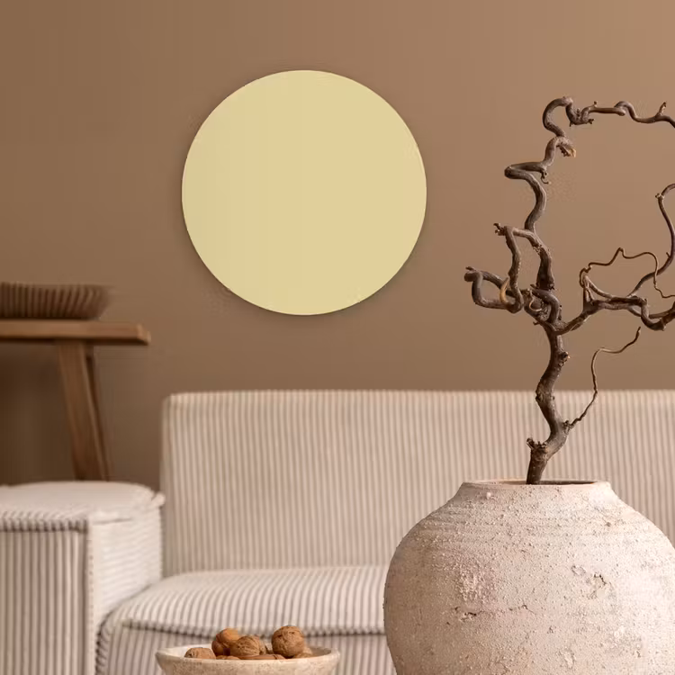 Forexbild Rund - Mellow – Touch – Gelb — 2