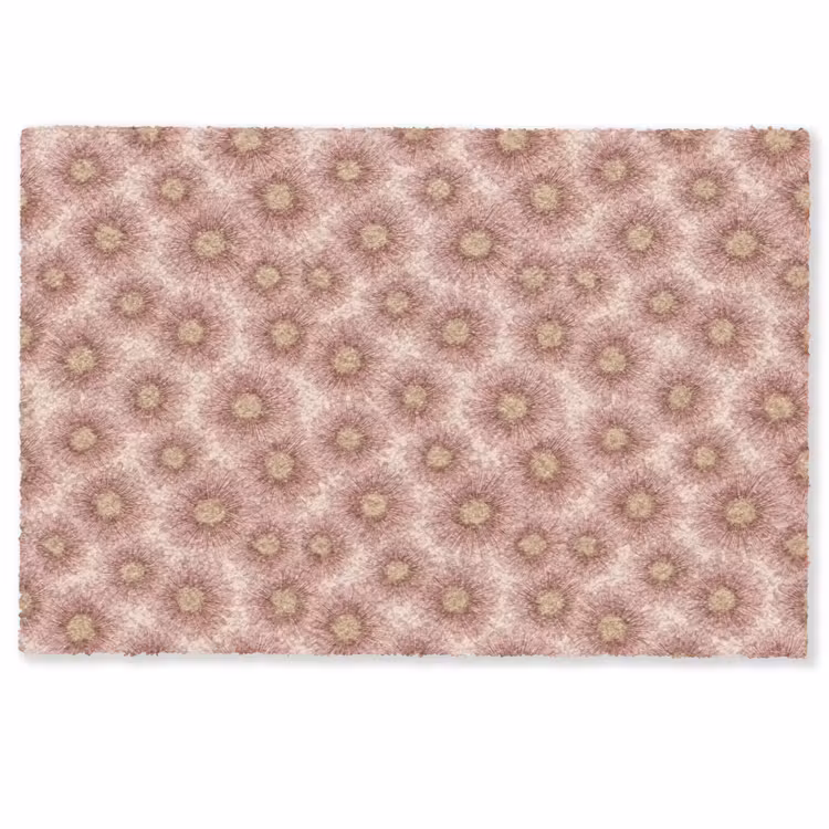 Fußmatte - Gerbera - Blumen - Rosa — 1