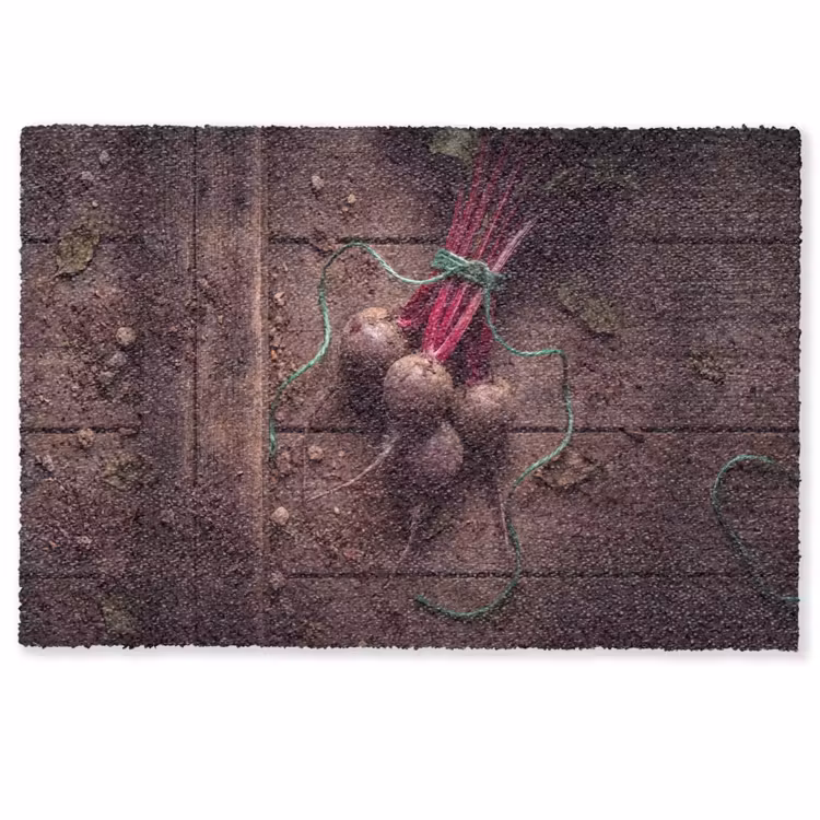 Fußmatte - Gemüse – Rote Bete – Rustikal — 1