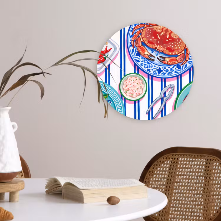 Forexbild Rund - Meeresfrüchte – Essen – Bunt — 4