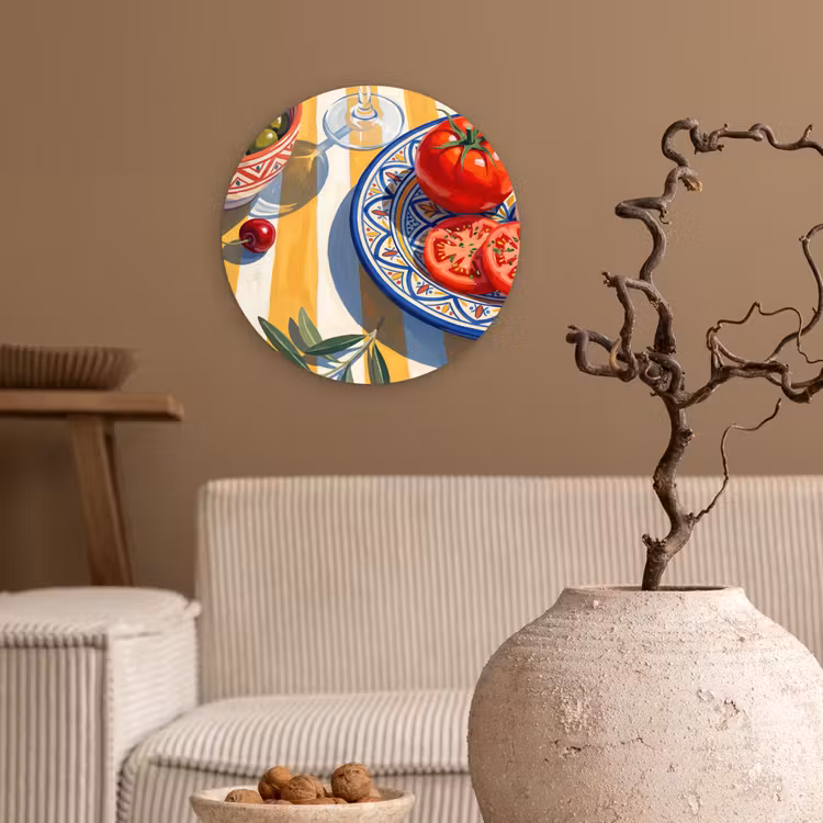 Forexbild Rund - Obst – Gemüse – Kunst — 2