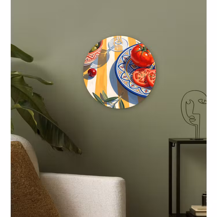 Forexbild Rund - Obst – Gemüse – Kunst — 3