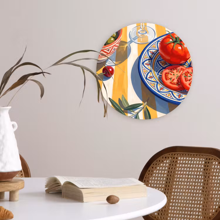 Forexbild Rund - Obst – Gemüse – Kunst — 4