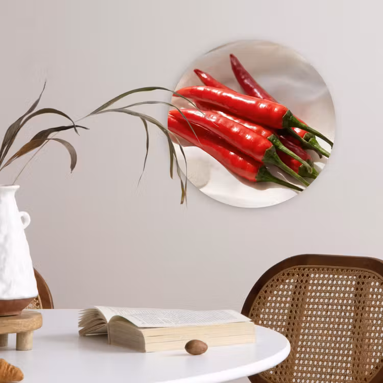 Forexbild Rund - Pfeffer – Rot – Essen — 4