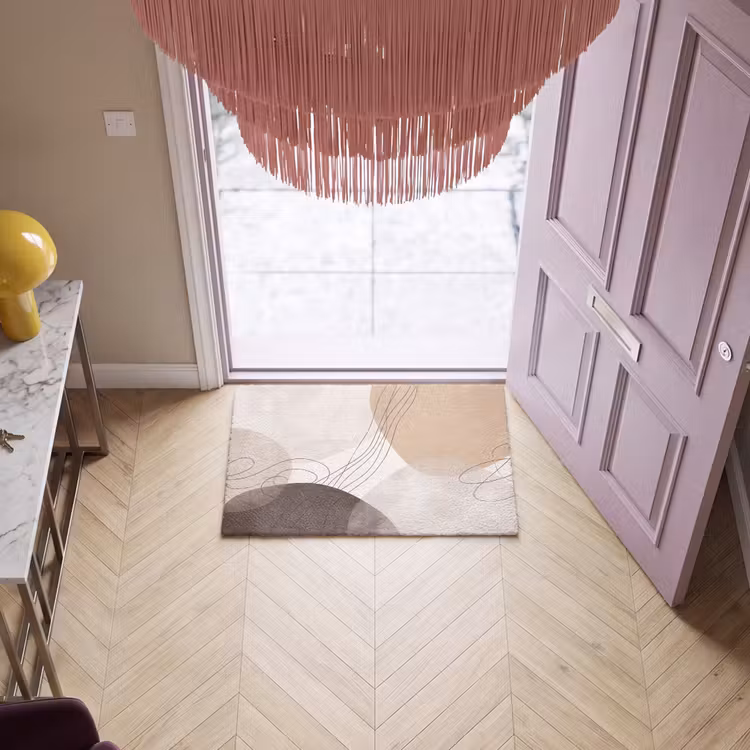 Fußmatte - Abstraktion – Beige – Modern — 4