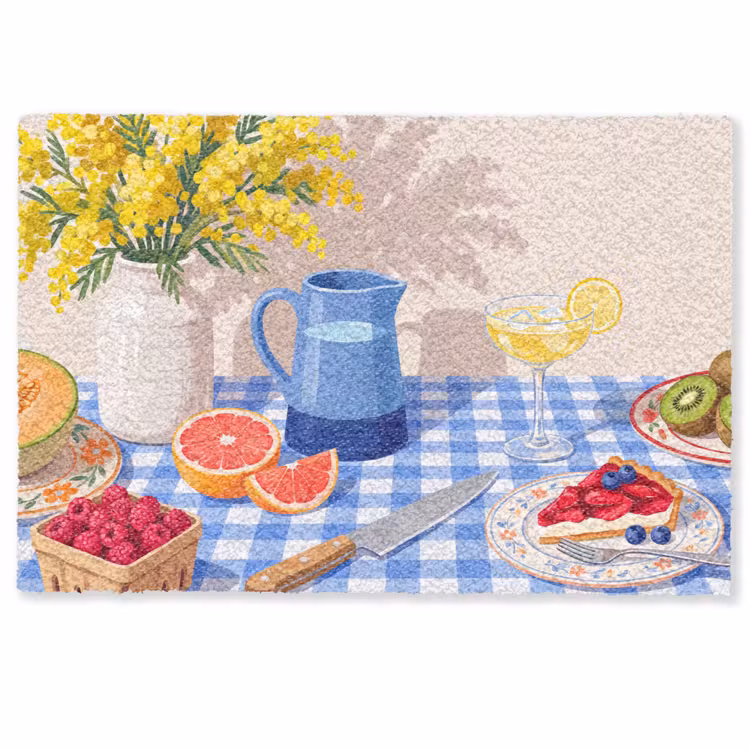Fußmatte - Essen – Obst – Sommer — 1
