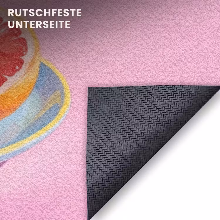 Fußmatte - Blumen – Rosa – Modern — 6