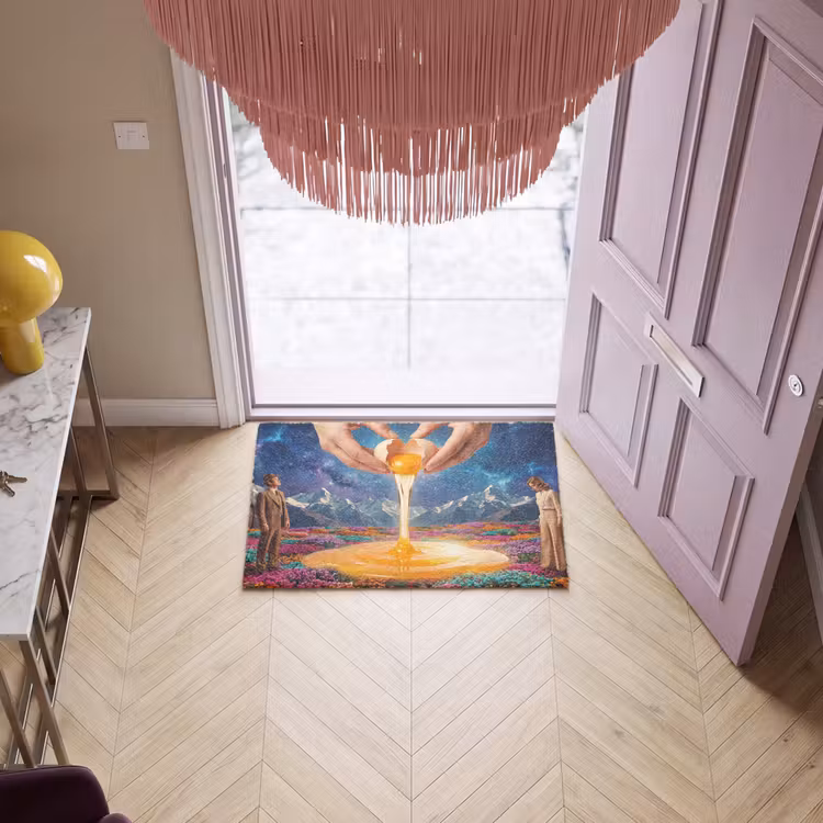Fußmatte - Hände – Ei – Surrealismus — 4