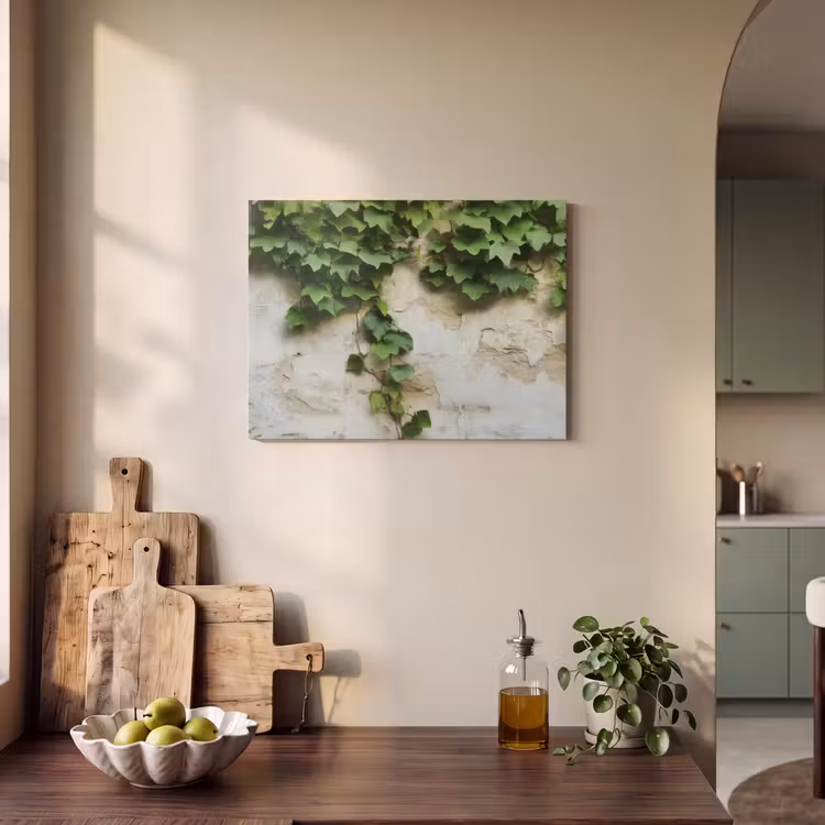 Akustikbild - Efeu - Wand - Grün — 2