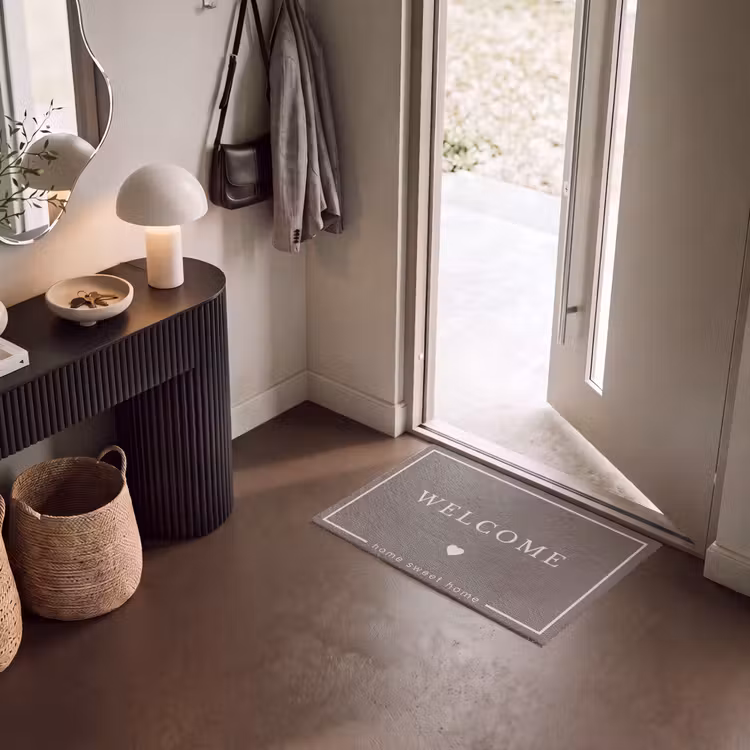 Fußmatte - Willkommen - Braun — 8