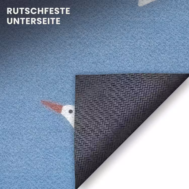 Fußmatte - Vögel - Weiß - Muster — 6
