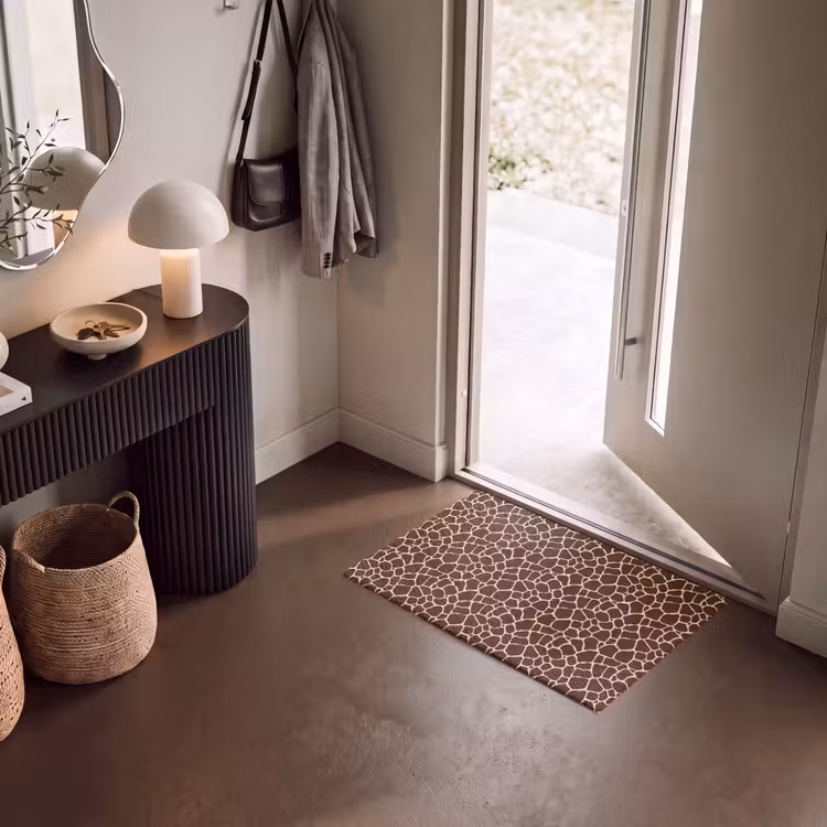 Fußmatte - Muster - Giraffe - Braun — 8