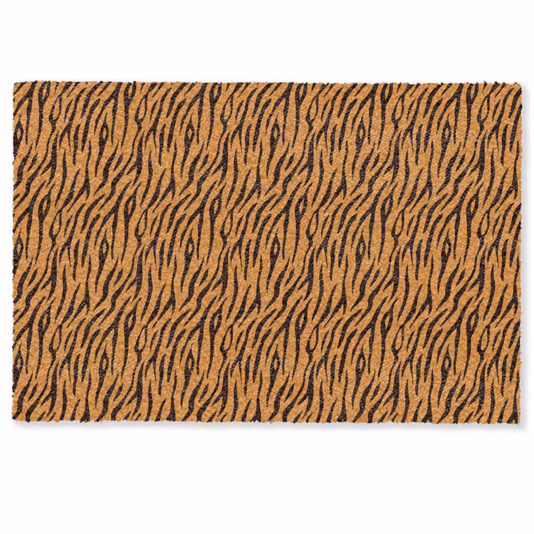 Fußmatte - Tier - Orange - Tiger — 1