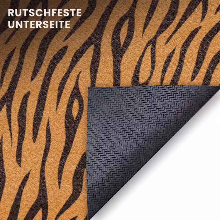 Fußmatte - Tier - Orange - Tiger — 6