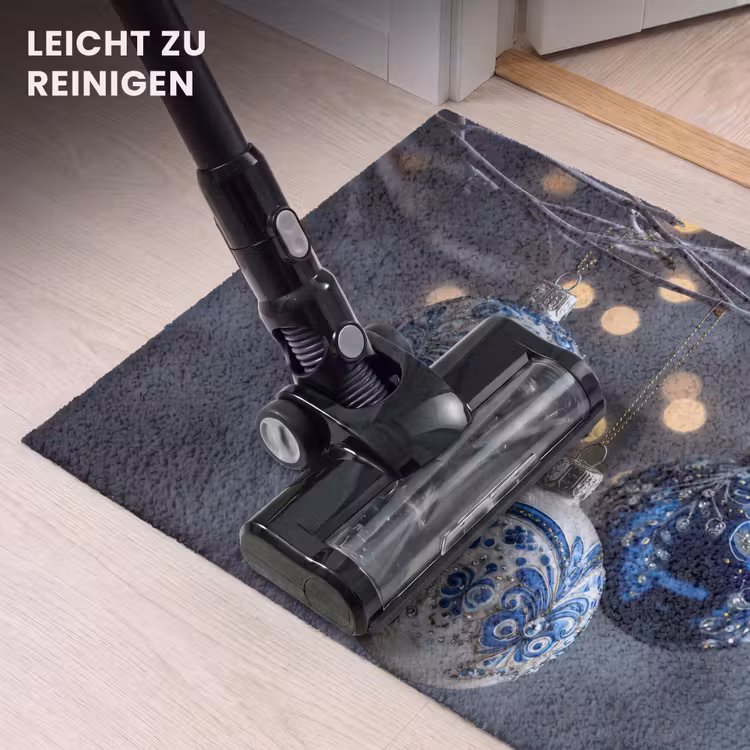 Fußmatte - Weihnachtskugel - Dekoriert - Blau — 9