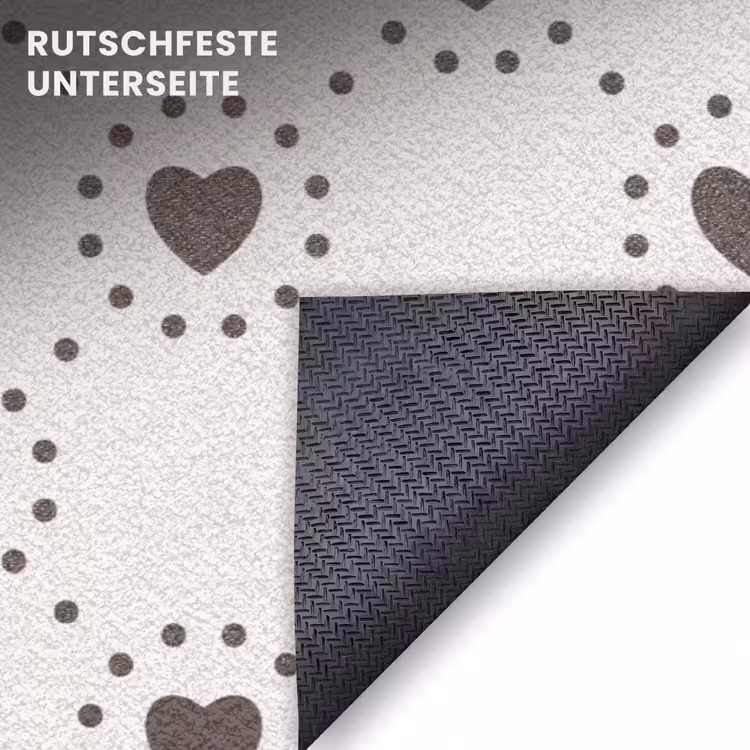 Fußmatte - Punkte - Herz - Muster — 6