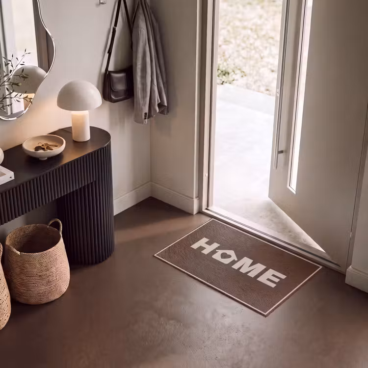 Fußmatte - Startseite - Text - Braun — 8