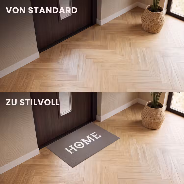 Fußmatte - Startseite - Text - Taupe — 3
