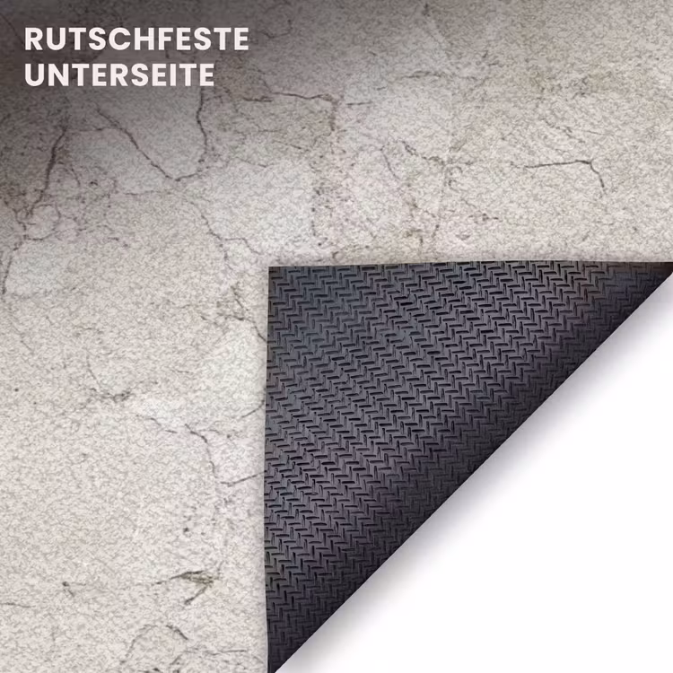 Fußmatte - Marmor - Grau - Adern — 6