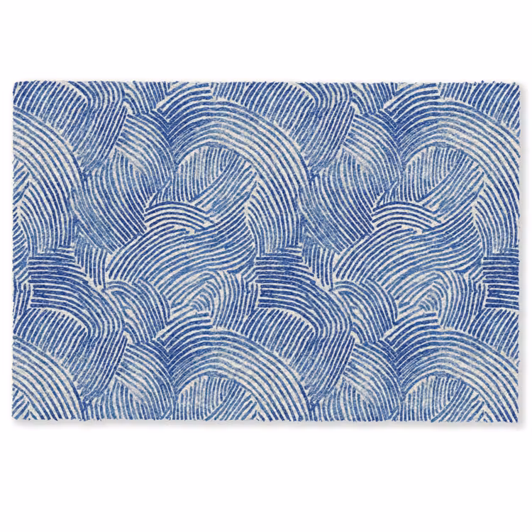Fußmatte - Modern - Abstrakt - Blau — 1