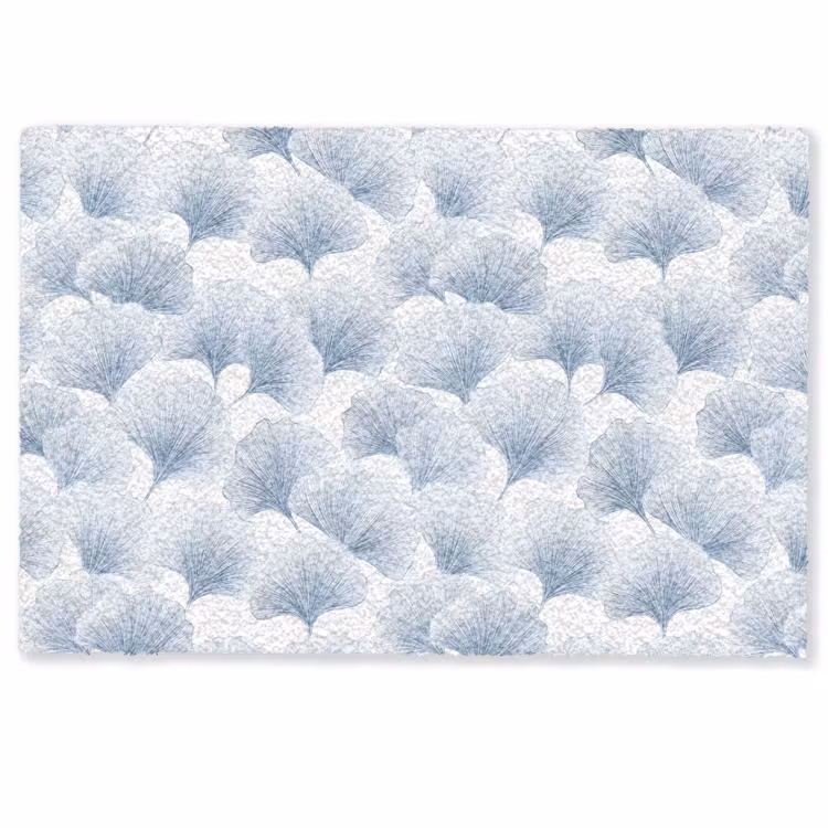 Fußmatte - Ventilator - Modern - Blau — 1