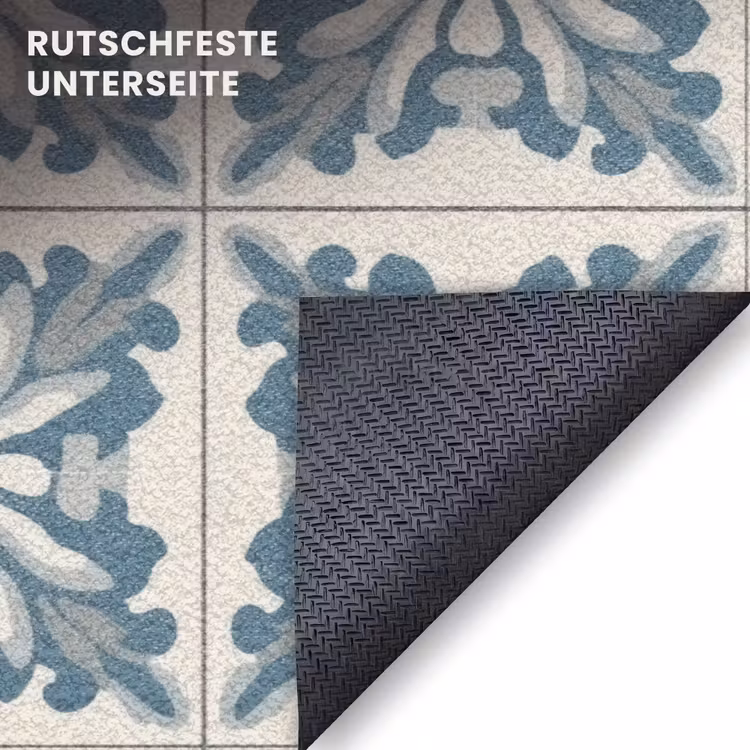 Fußmatte - Muster - Fliese - Blau — 6