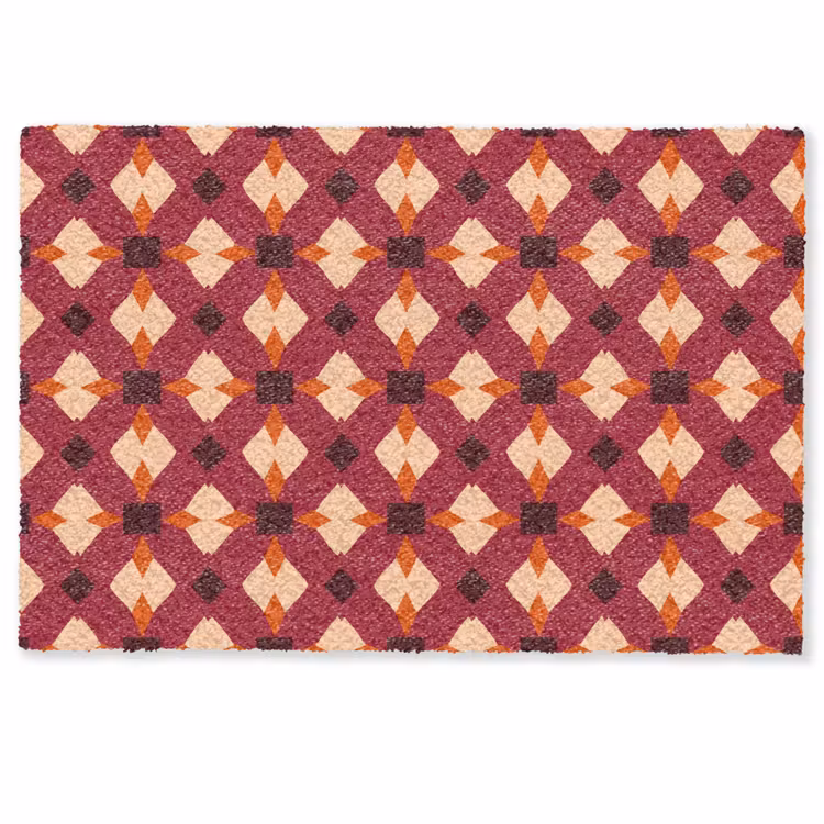 Fußmatte - Retro - Gemustert - Farbenfroh — 1