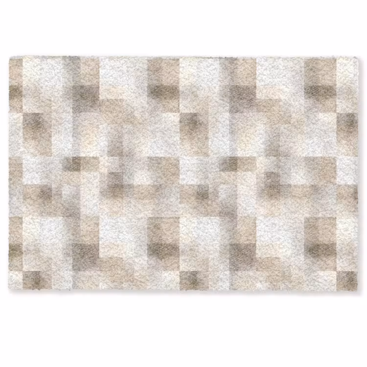 Fußmatte - Textur - Leinen - Beige — 1