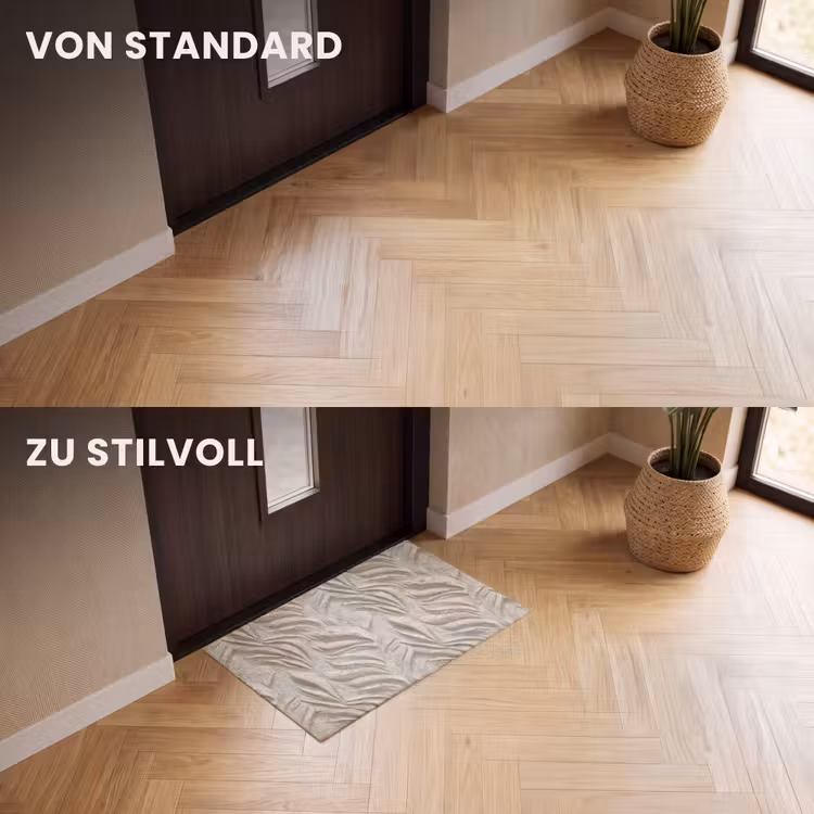 Fußmatte - Textur - Relief - Beige — 3