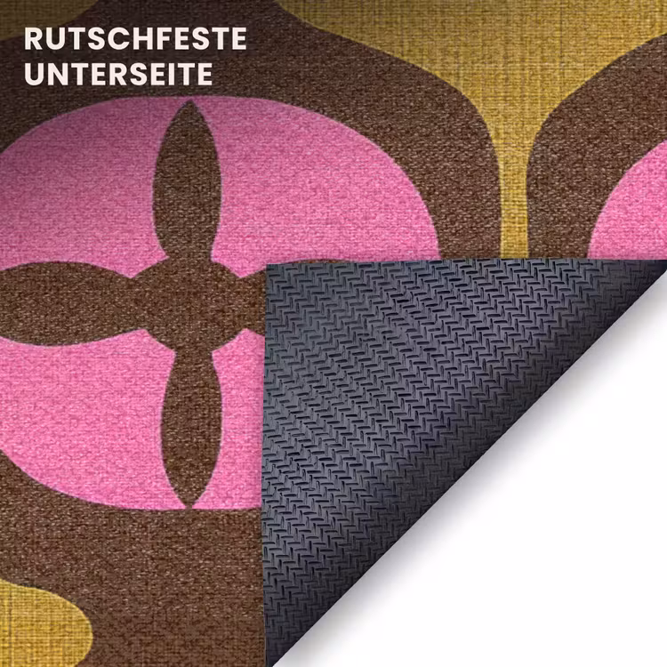 Fußmatte - Modern - Gemustert - Rosa — 6
