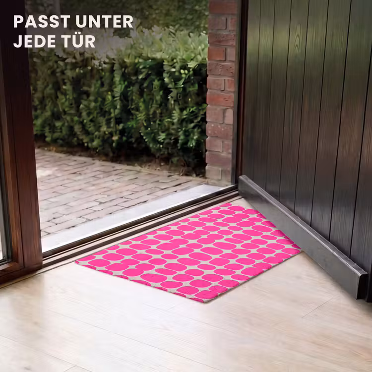 Fußmatte - Polka dots - Muster - Rosa — 7