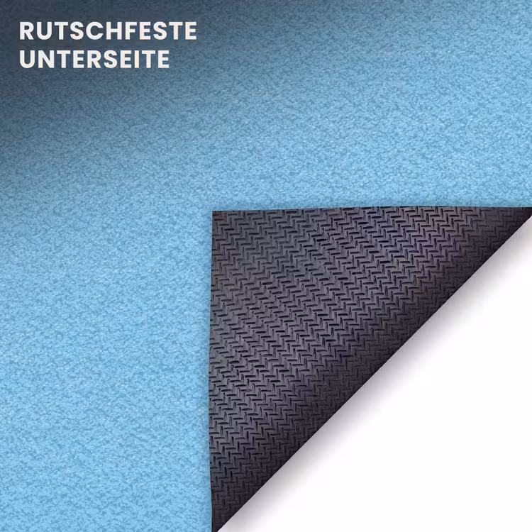 Fußmatte - Smiley - Blau - Blitzschlag — 6
