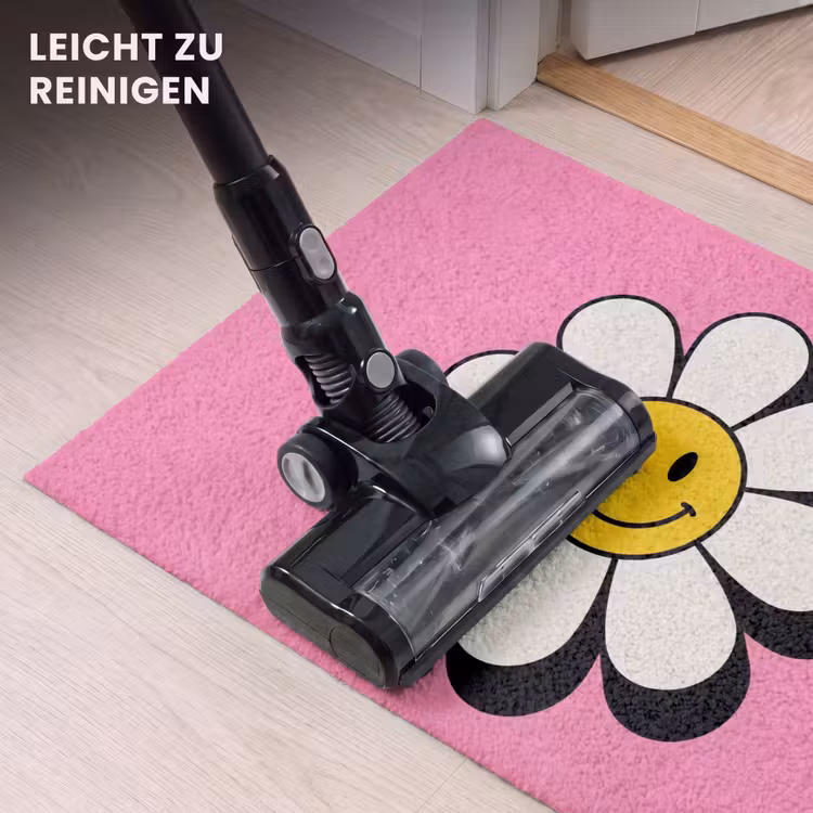 Fußmatte - Smiley - Blume - Rosa — 9
