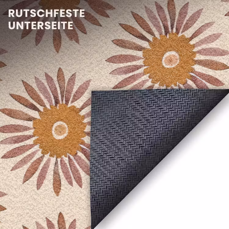 Fußmatte - Muster - Retro - Braun — 6