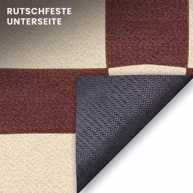 Fußmatte - Retro - Muster - Braun — 6