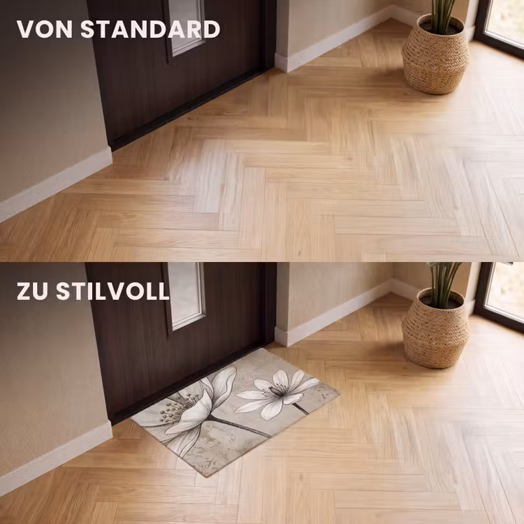 Fußmatte - Modern - Design - Weiß — 3