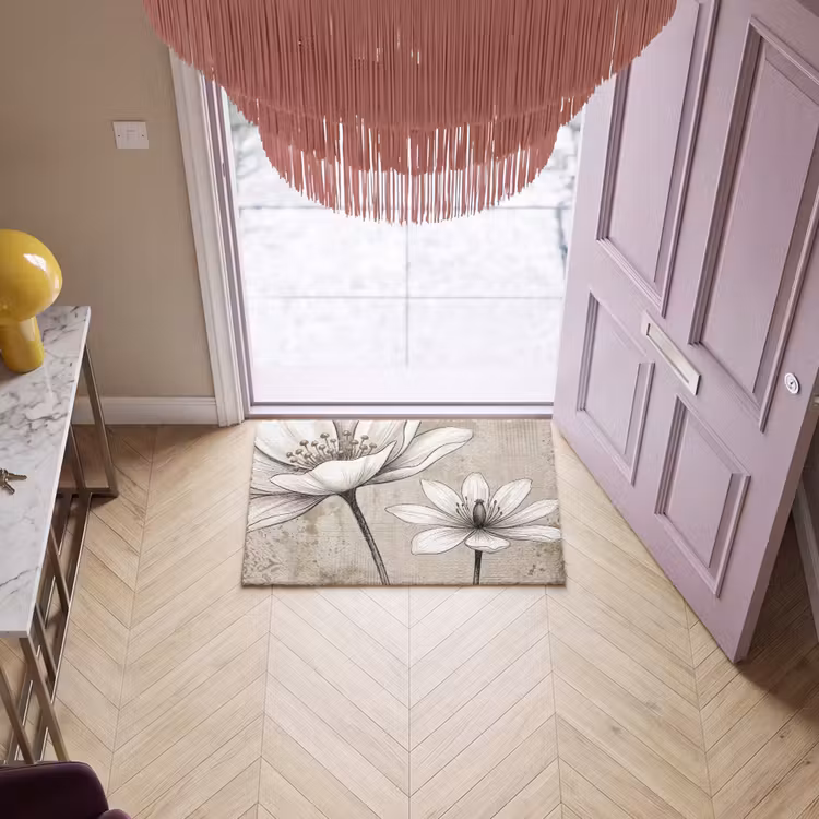 Fußmatte - Modern - Design - Weiß — 4