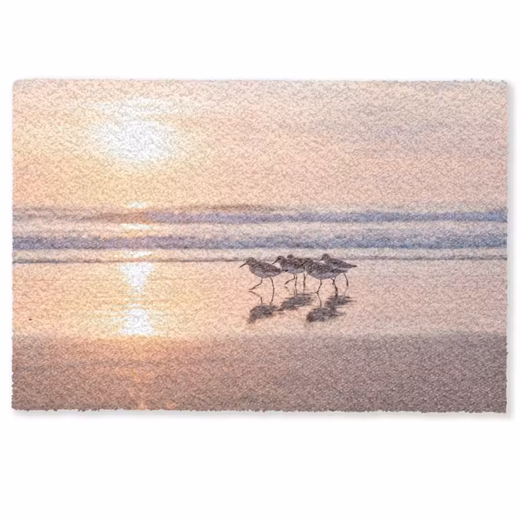 Fußmatte - Meer - Vögel - Strand — 1