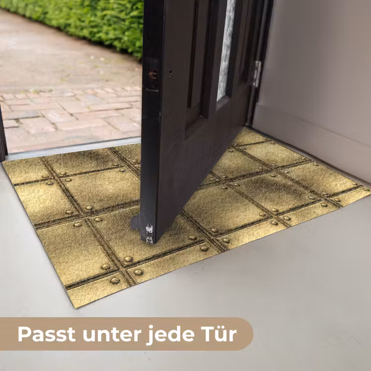 Fußmatte - Platten – Industrial – Cool – Gold — 7