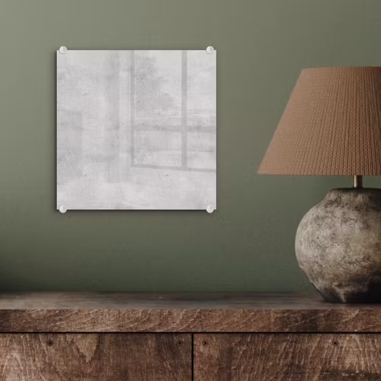 Glasbild - Grau - Konkret - Neutral — 3