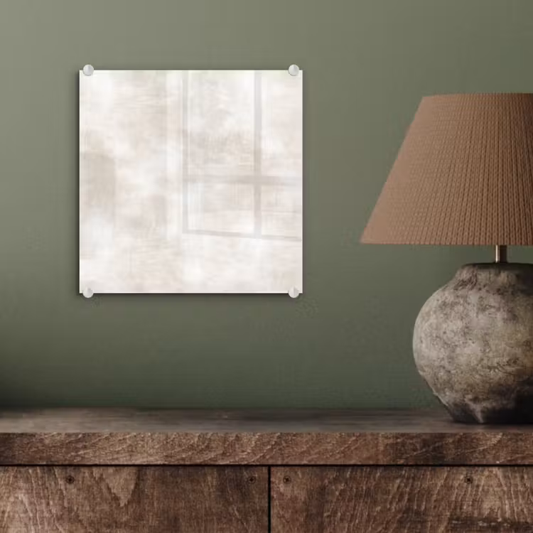 Glasbild - Dezent - Textur - Beige — 3