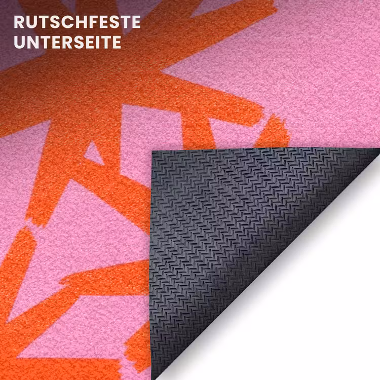 Fußmatte - Modern - Sterne - Rosa — 6