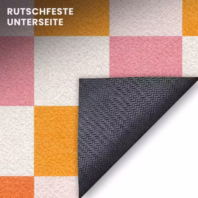 Fußmatte - Quadratisch - Muster - Orange — 6